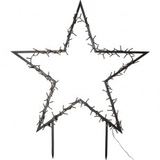 Utomhusdekoration Star Trading Spiky 90 cm