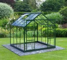 Växthus Infloria 6m2 Härdat Glas Grön Aluminium