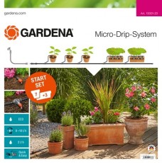 Bevattning Gardena Micro-Drip-System startpaket Blomkrukor M