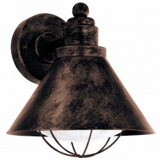 Barrosela Vägglampa Koppar-Antik EGLO