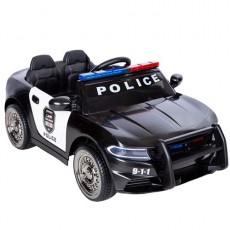 Eldriven Polisbil För Barn Azeno 12V