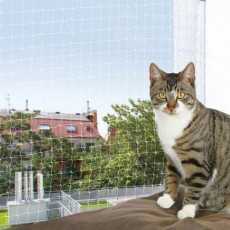 Kattnät TRIXIE Cat Protect Transparent 4x3 m