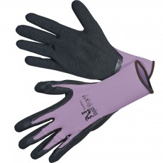 Handske Nelson Garden Comfort Stl 8 Violett/Svart