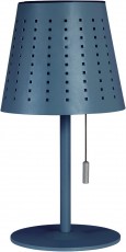 Solcell/​​USB-Lampa PR Home Halvar Utomhuslampa Blå 30 cm