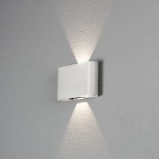 Vägglykta Konstsmide Chrieri 2x6W LED  Vit
